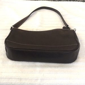Beautiful Brown Leather Coach Bag
